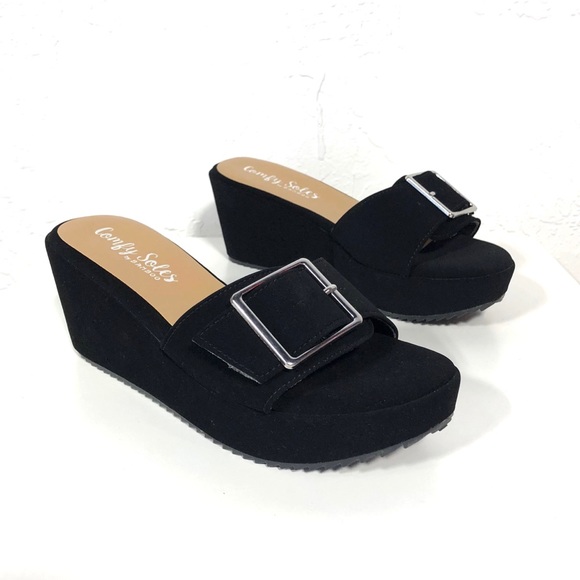 comfy soles by bamboo wedges